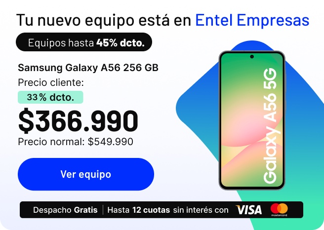 Lo mejor de Apple y Samsung está en Entel Empresas