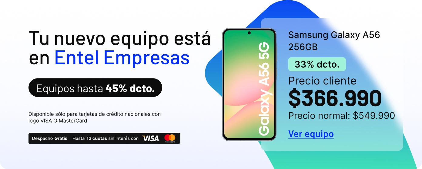 Lo mejor de Apple y Samsung está en Entel Empresas