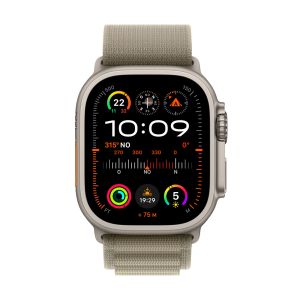 Apple Watch Ultra 2 49mm Titanio GPS + Cellular - Correa Alpine - Talla M Verde