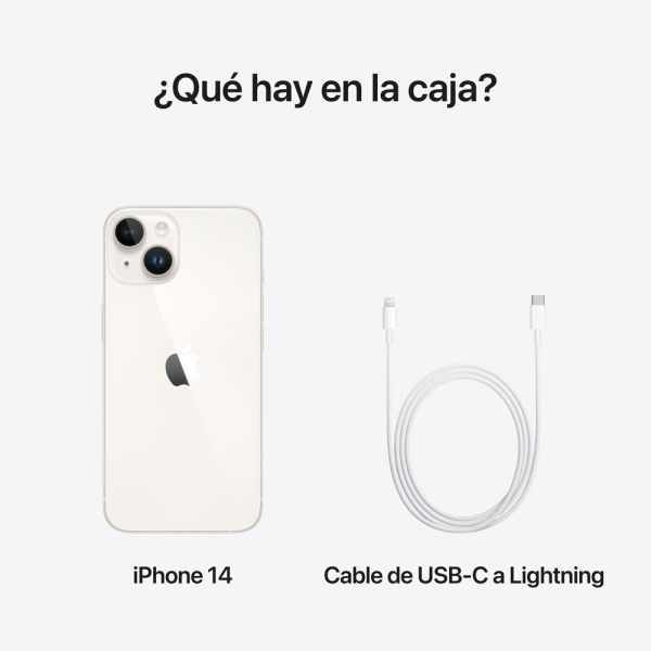 iPhone 14 128GB Blanco | Equipos Empresas | Entel