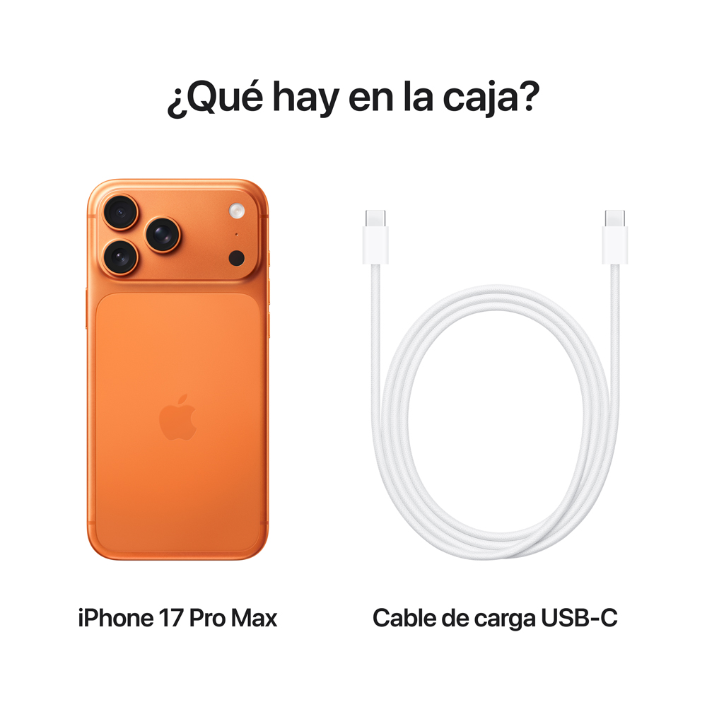 Apple iPhone 17 Pro Max Naranja- 256 GB