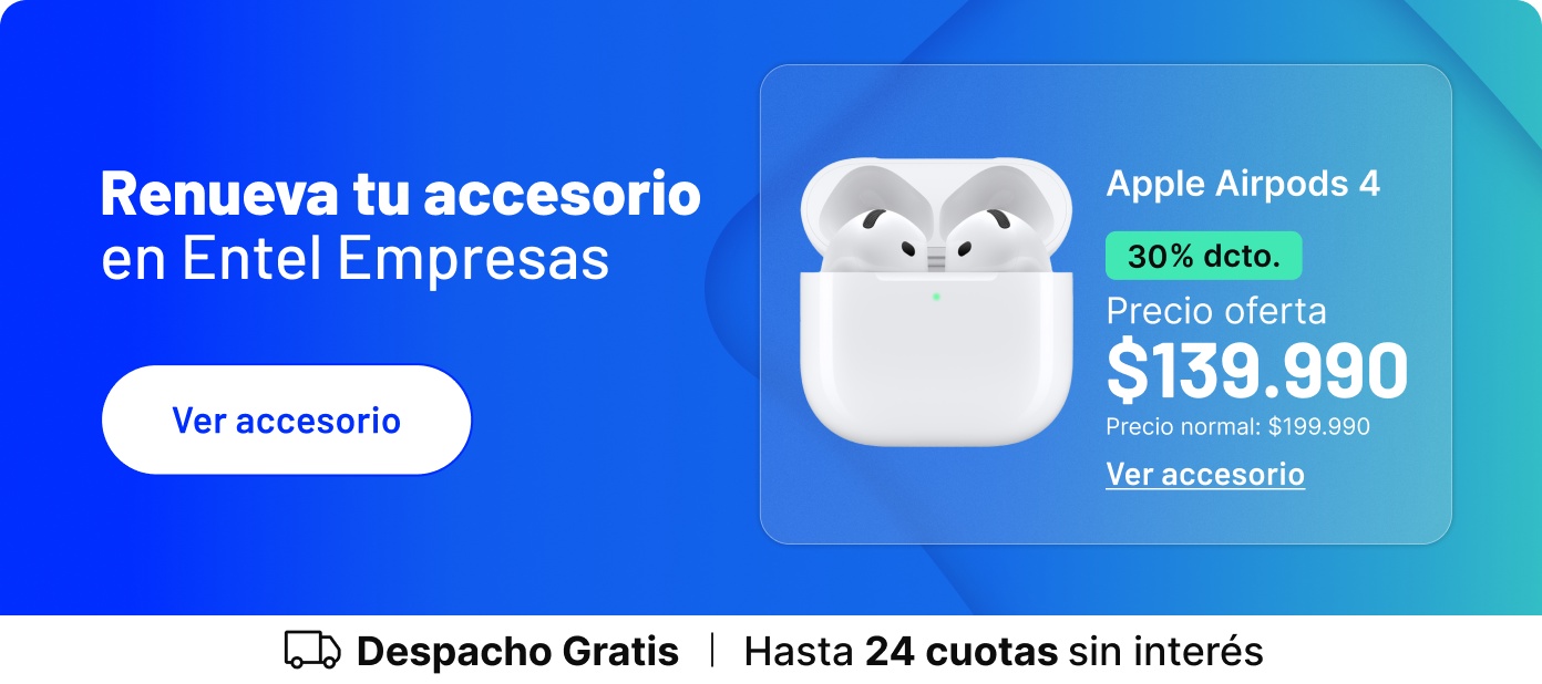 Entel Empresas y renuevate con lo mejor en accesorios