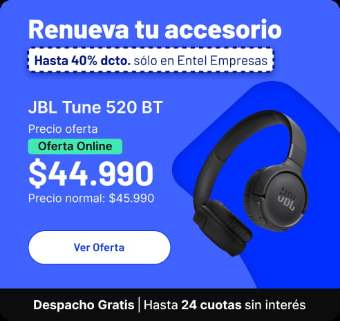 Renueva tu accesorio en Entel Empresas