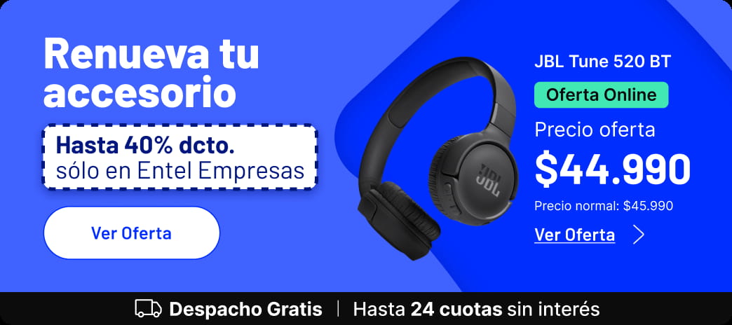 Renueva tu accesorio en Entel Empresas