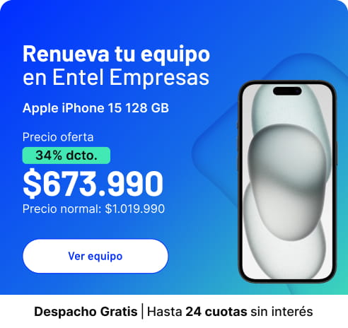 Renueva tu equipo en Entel Empresas