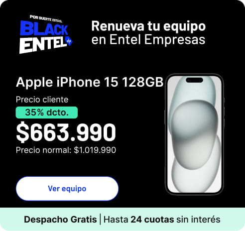 Renueva tu equipo en Entel Empresas